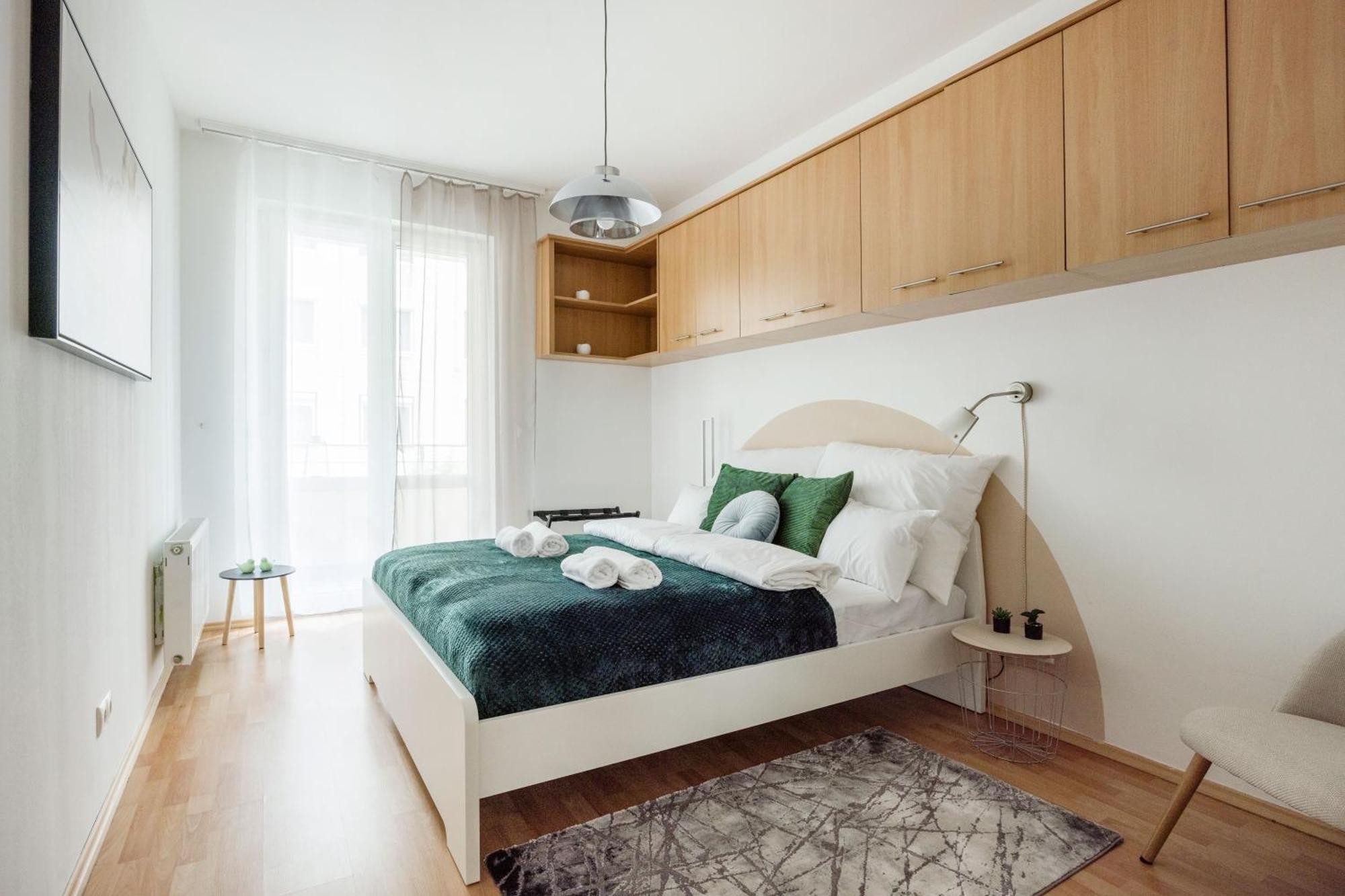 Modern Two-Bedroom Apartment With Free Parking Budapest Exterior foto